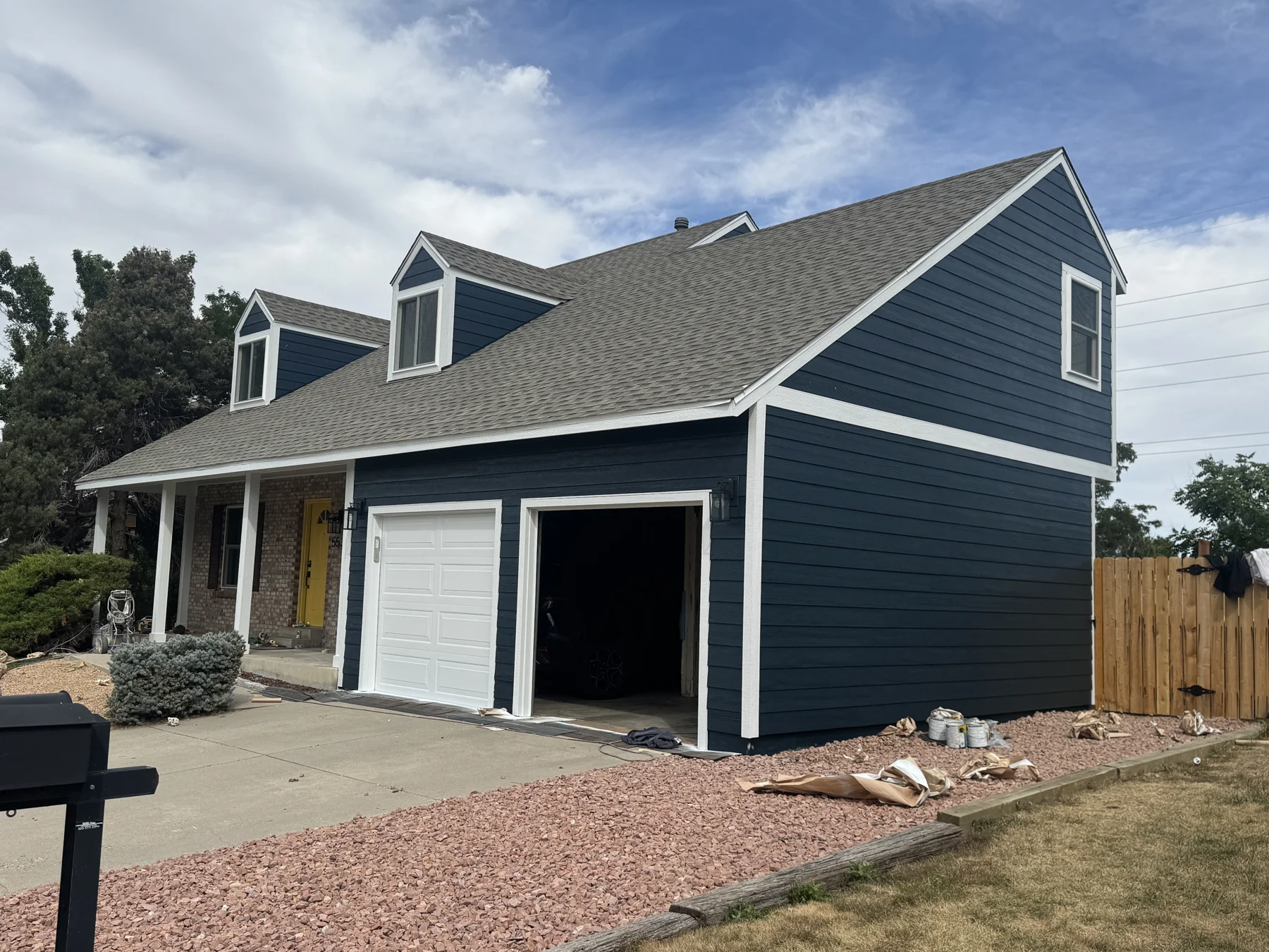 After: Rodgers exterior, Colorado, residential renovation by BossLady Contracting