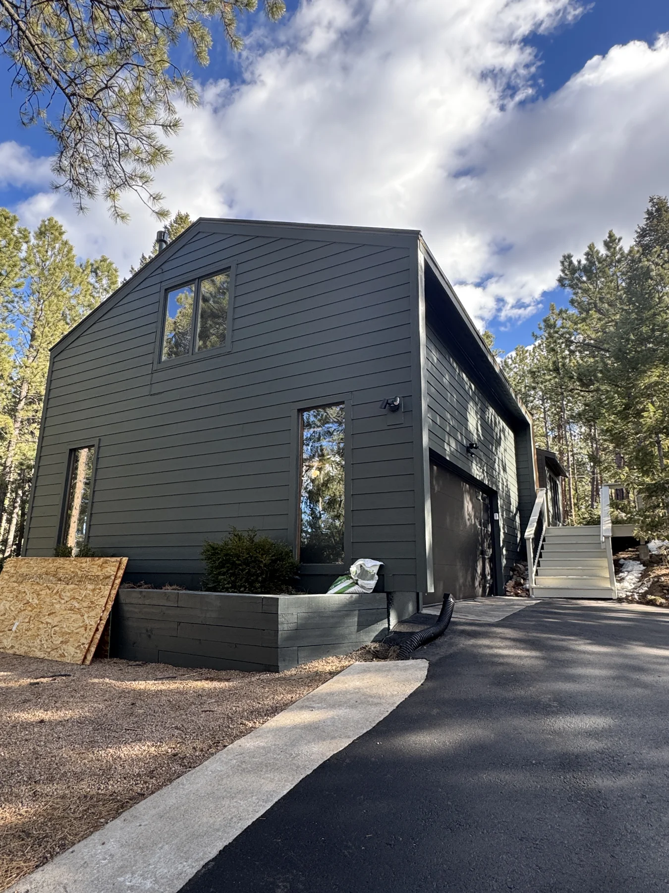 After: Gray Fox exterior, Colorado, residential renovation by BossLady Contracting