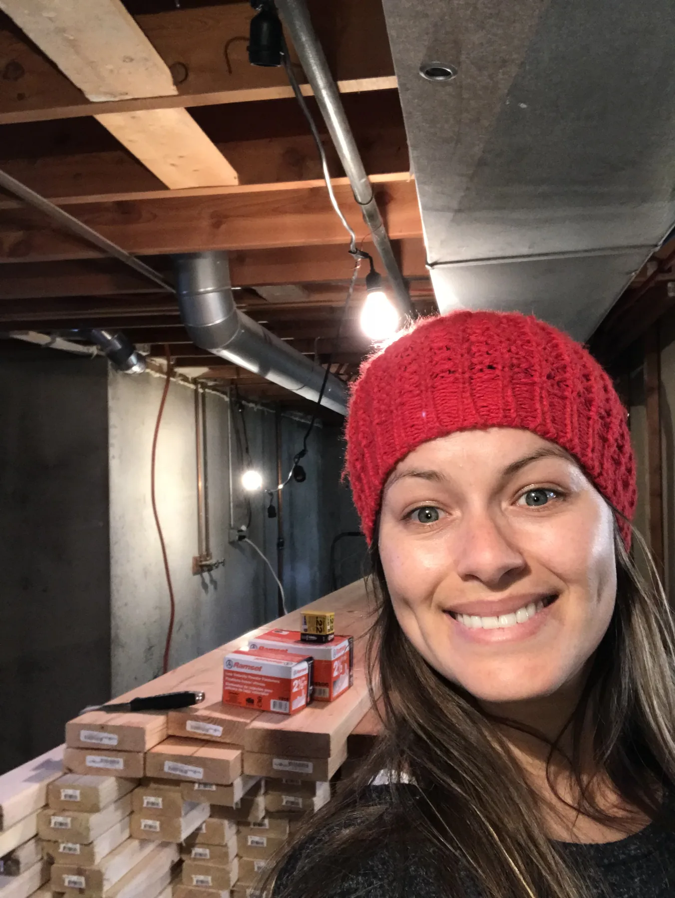 BossLady Contracting interior renovation in progress