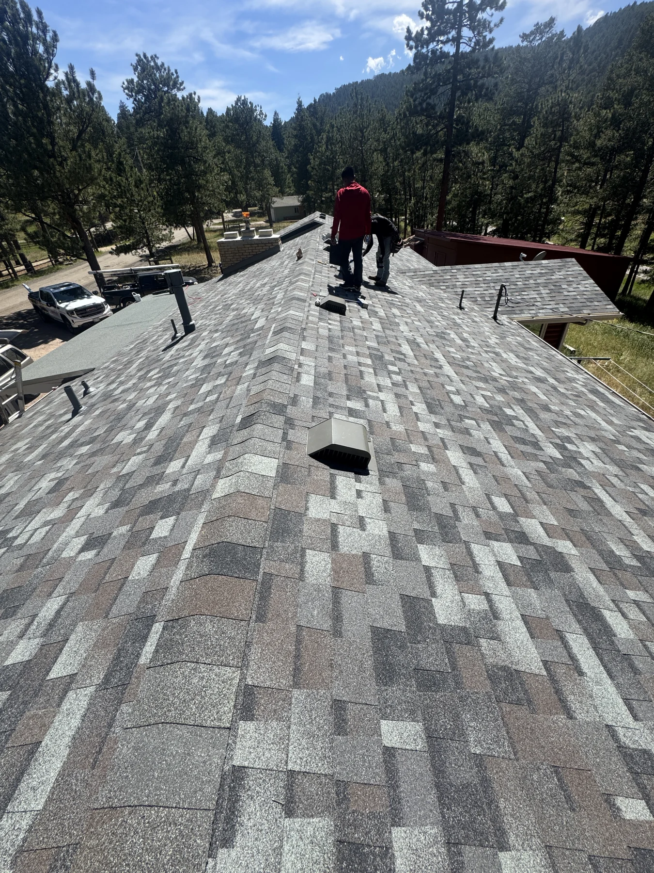 Roof Replacement at a Colorado residential project by BossLady Contracting