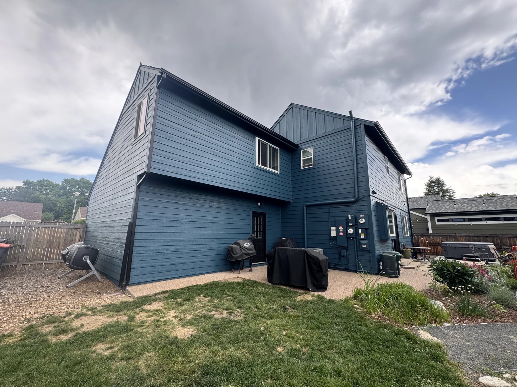 Exterior Transformation at a Colorado residential project by BossLady Contracting